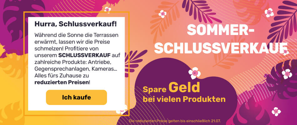 SCHLUSSVERKAUF