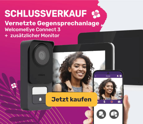 Smart-Gegensprechanlage 3K + zusätzlicher Bildschirm im SCHLUSSVERKAUF
