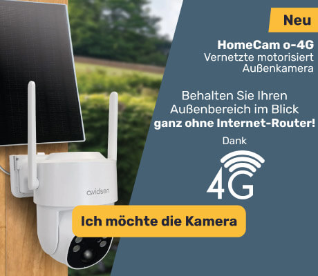 Entdecke unsere solarbetriebene 4G-Au&szlig;enkamera