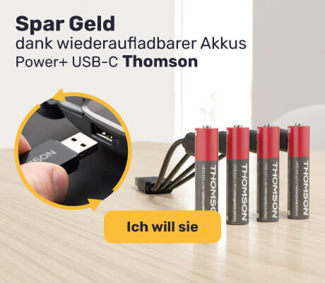 Entdecke unsere wiederaufladbaren Akkus