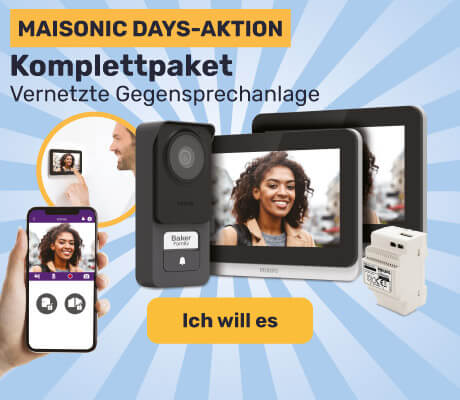 Komplettes Set f&uuml;r eine Gegensprechanlage