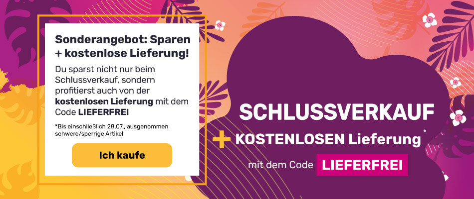 Sommerschlussverkauf: Es geht weiter!