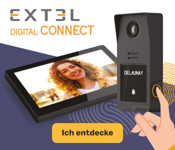Verschwenden Sie keine Zeit mehr mit der Suche nach Ihren Schlüsseln in Ihrer Tasche! Gegensprechanlage Digital Connect Extel