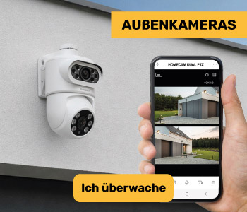 Entdecke unsere Au&szlig;enkameras