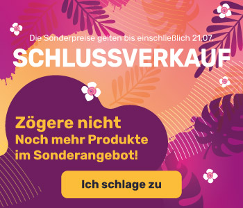 Sommerschlussverkauf: Es geht weiter!