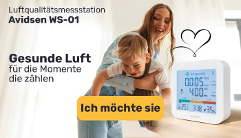 &Uuml;berwachen und analysieren Sie Ihre Raumluftqualit&auml;t in Echtzeit