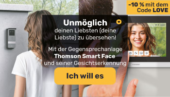 Kabelgebundenes Videotelefon mit Gesichtserkennung Thomson Smart Face