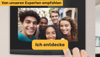 Extel Open 3K 7" Bildtelefon verdrahtet mit integrierter