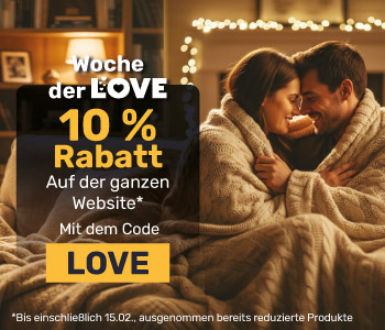 Woche der LOVE: 10% Rabatt mit dem Code LOVE