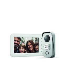 Kabelgebundene Videosprechanlage – kompatibel mit 2 Haushalten, mit doppelter Steuerung – Elia 2 Families – Avidsen – 112303