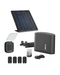 Solarantrieb mit Avidsen Zenia Digicode f&uuml;r 4 m Schiebetor