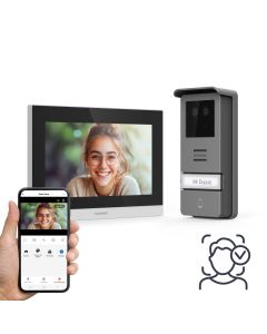 Kabelgebundene Videosprechanlage mit Gesichtserkennung „Thomson Smart Face“ – Thomson – 512278