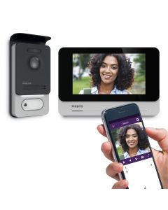 Mit dem Smartphone verbundenes Videosprechanlage – WelcomeEye Connect 2 – Philips – 531036