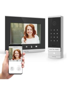 Kabelgebundene, vernetzte Videosprechanlage mit integriertem Zugangscode – Extel Code Connect – 720320