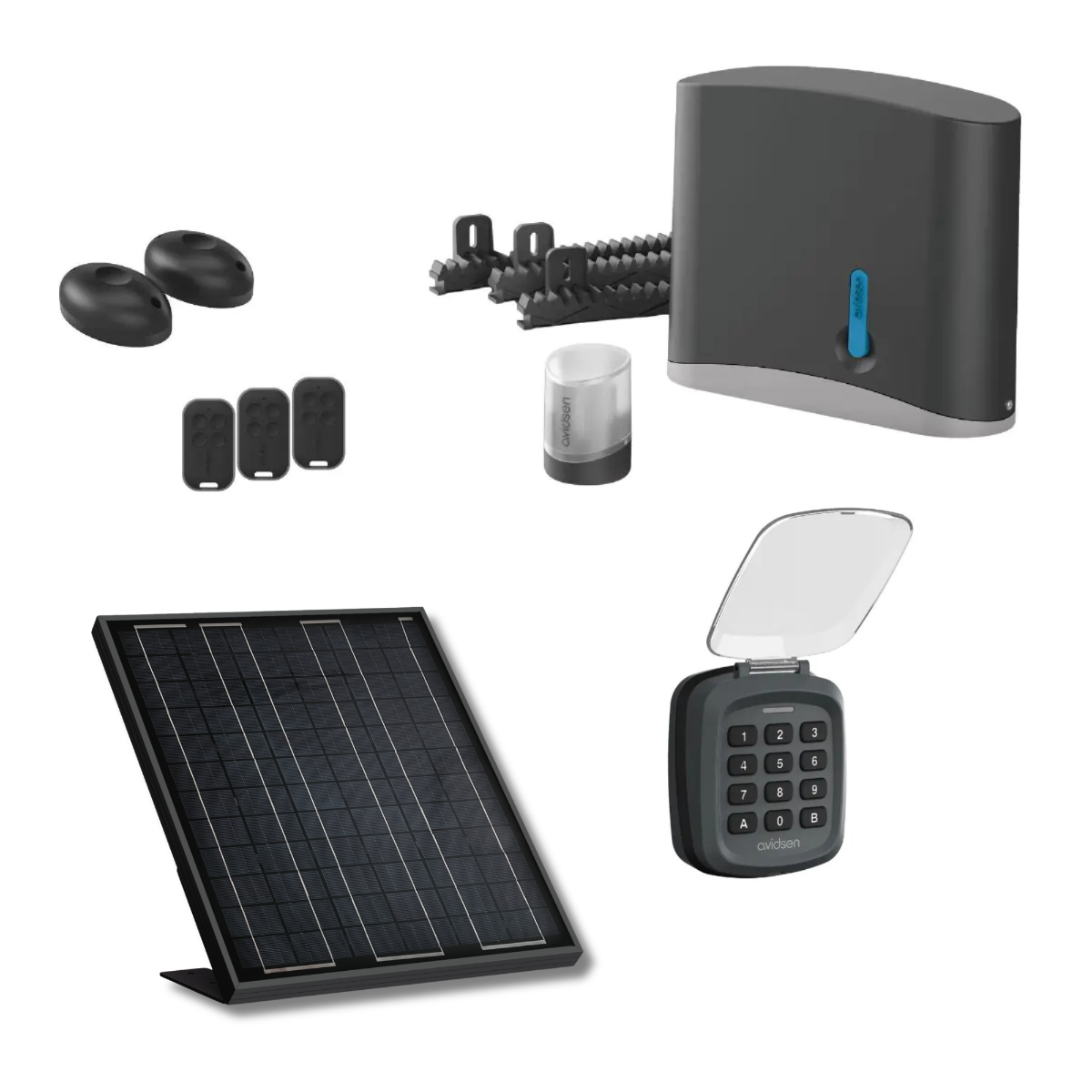 Das komplette Solar-Set für Ihren schiebetorantrieb