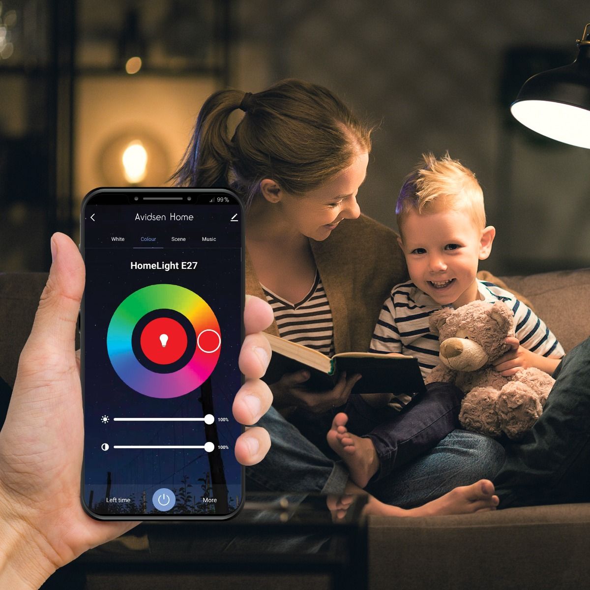 Eine Hausautomation, die in Ihr Projekt für ein vernetztes Zuhause integriert ist