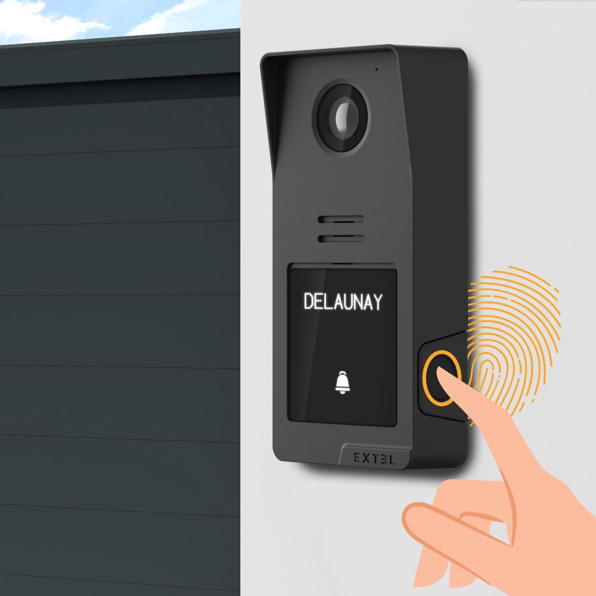Mach dir die Ankunft mit dem Fingerabdruckscanner einfacher