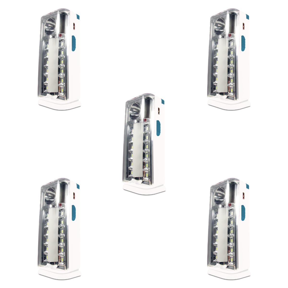 5er-Set Notfalllampen 