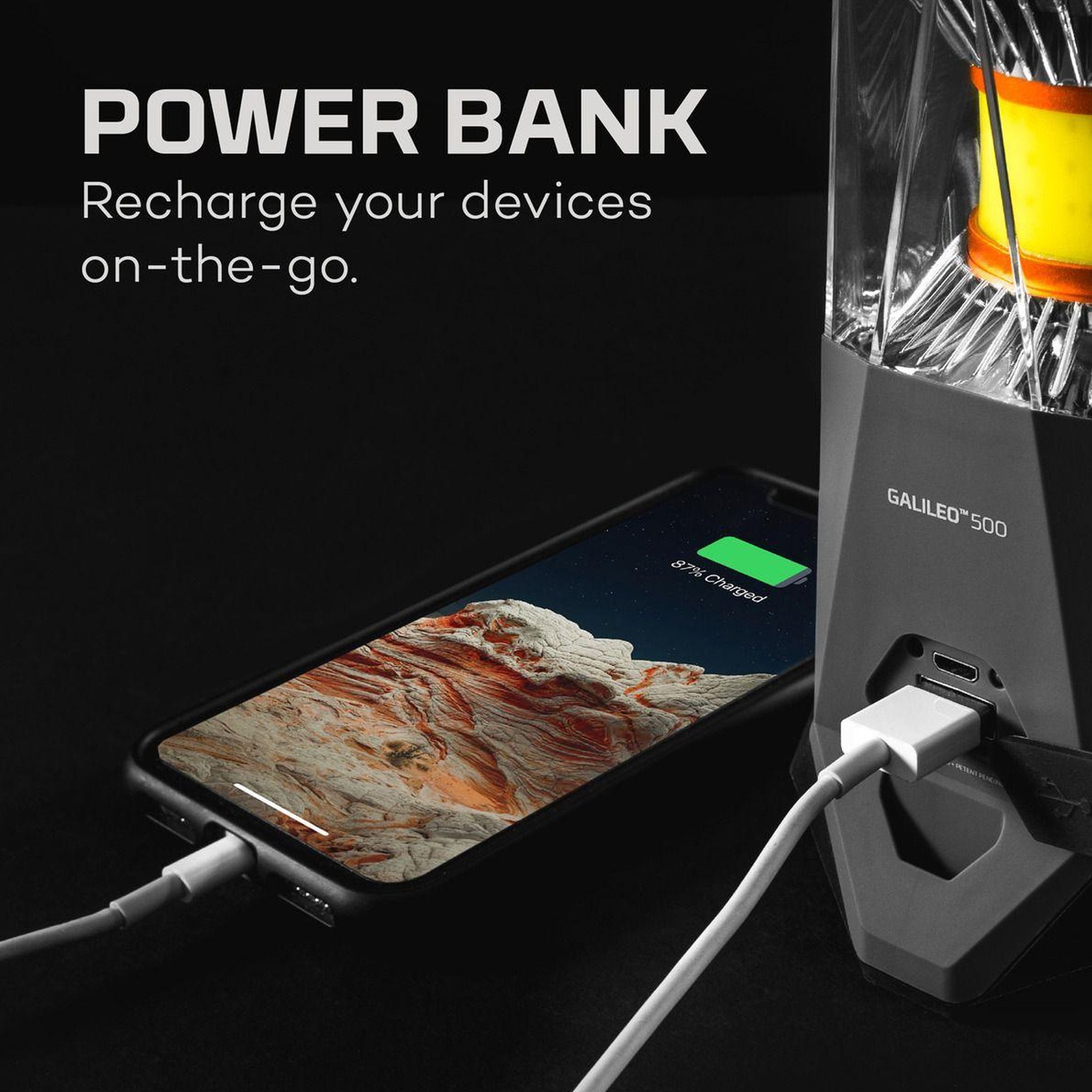 Integrierte Powerbank-Funktion