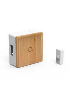 Verdrahteter Klingelknopf Bamboo im Ökodesign - Avidsen - 102506