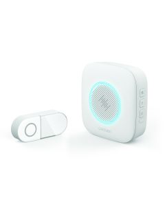 Drahtloser Gong mit Blinklicht und Batterie, Reichweite 200 Meter - Avidsen - 102507