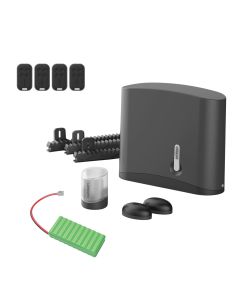 Motorisierung Avidsen Zenia 250 mit Notstromversorgung für 4 m Schiebetore