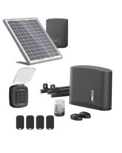 Solarantrieb mit Avidsen Zenia Digicode für 4 m Schiebetor