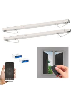 Set mit 2 vernetzten Antrieben für Klappfenster Avidsen Home Open W