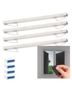 Set mit 4 vernetzten Antrieben für Klappfenster Avidsen Home Open W