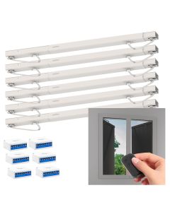 Set mit 6 vernetzten Antrieben für Klappfenster Avidsen Home Open W