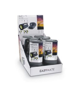 Set aus 6 Outdoor-Taschenlampen mit 8 Watt und Power Bank - Easymate