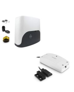 Motorisierungsset für Schiebetore + WLAN-Modul mit Smartphone-Anbindung