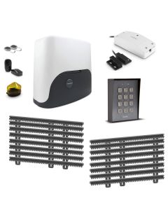 Vernetzter Antrieb für 8 m langes Schiebetor von Thomson + Digicode