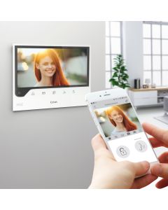 7-Zoll-Video-Gegensprechanlage, die mit Ihrem Smartphone verbunden ist - Connect - Extel