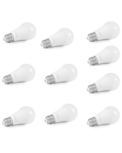10 vernetzten E27-Glühbirnen