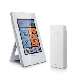 Wetterstation im Hochformat mit Hintergrundbeleuchtung und Mondzyklusanzeige - Avidsen - 107251 Wetterstation im Hochformat mit Hintergrundbeleuchtung und Mondzyklusanzeige - Avidsen - 107251