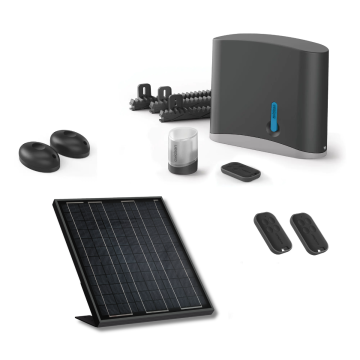 Solarantrieb für Schiebetor Zenia SE + 2 zusätzliche Fernbedienungen (3 insgesamt) - Avidsen