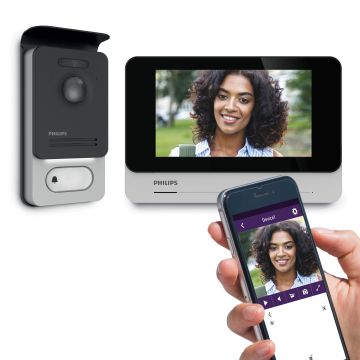 Mit dem Smartphone verbundenes Videosprechanlage – WelcomeEye Connect 2 – Philips – 531036