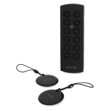 Kabellose Bluetooth-Tastatur - Ausweisleser - für Extel Lock - Extel - 720101