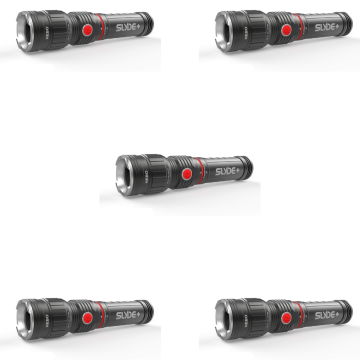 5er-Set Slyde+ Taschenlampen