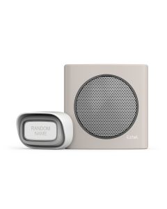 Funkgong diBi Flash Soft Braun 200m Reichweite 6 Klingeltöne zur Auswahl Batteriewarnung - Extel - 081739
