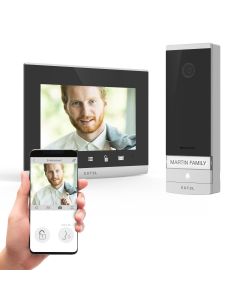 Schnurgebundenes und verbundenes Bildtelefon mit QR Code - Connect 2 - Extel - 720324
