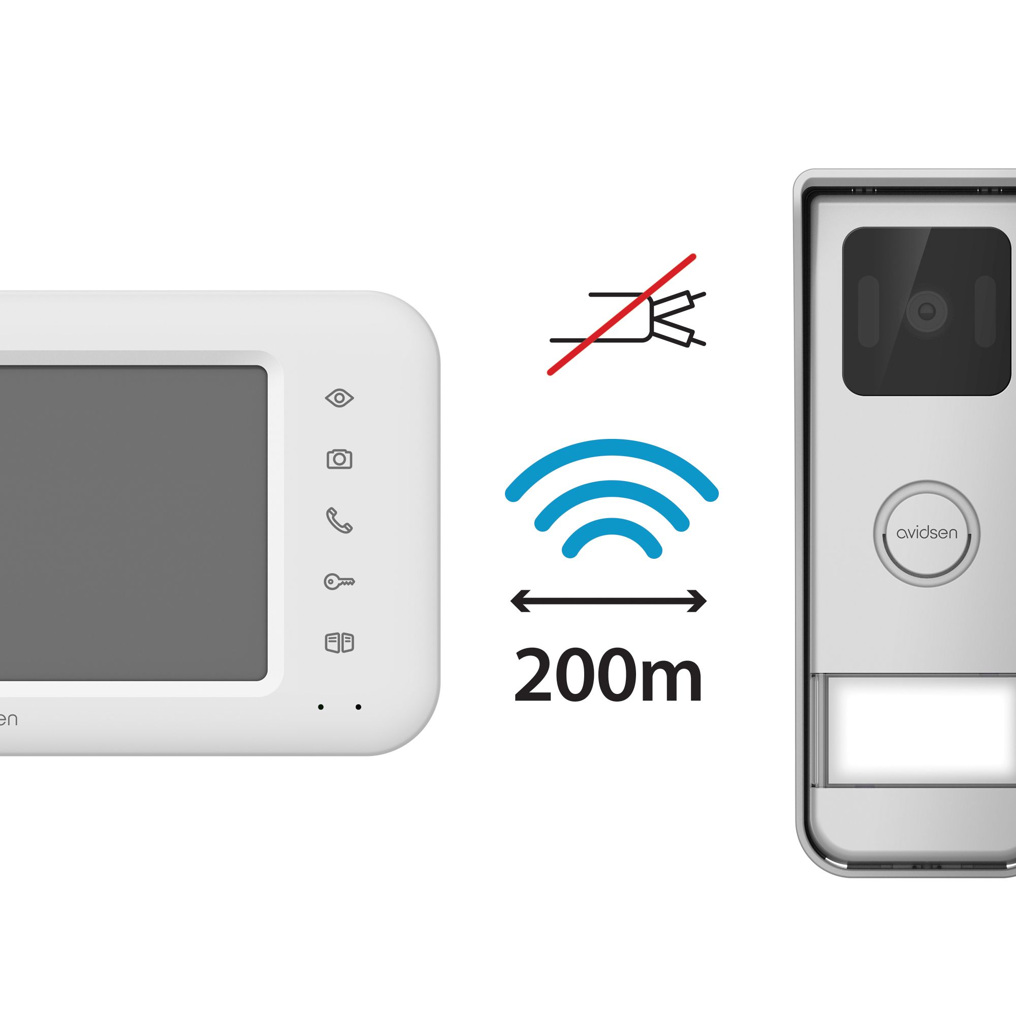 Elia Solar Wave ist eine einfach zu installierende Videosprechanlage
