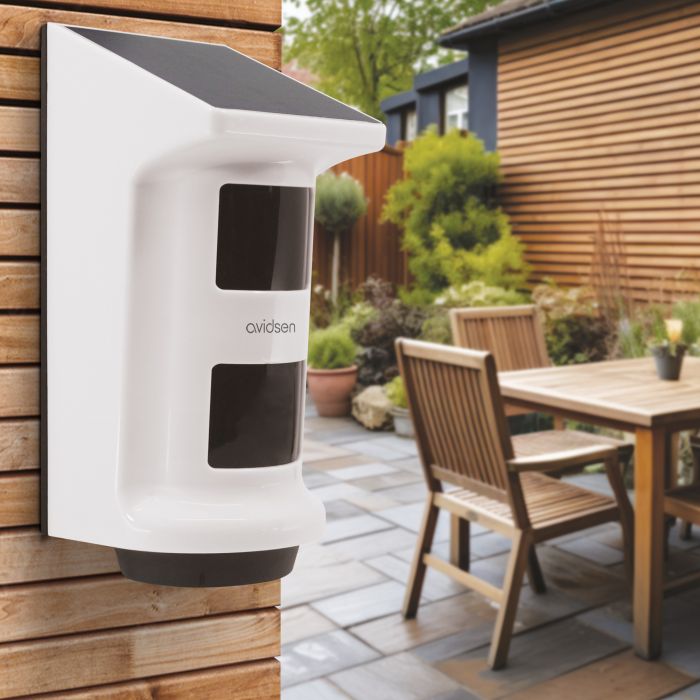Solarer Einbruchsmelder für den Außenbereich 110 dB Sirene - Solar Guard - Avidsen - 100026