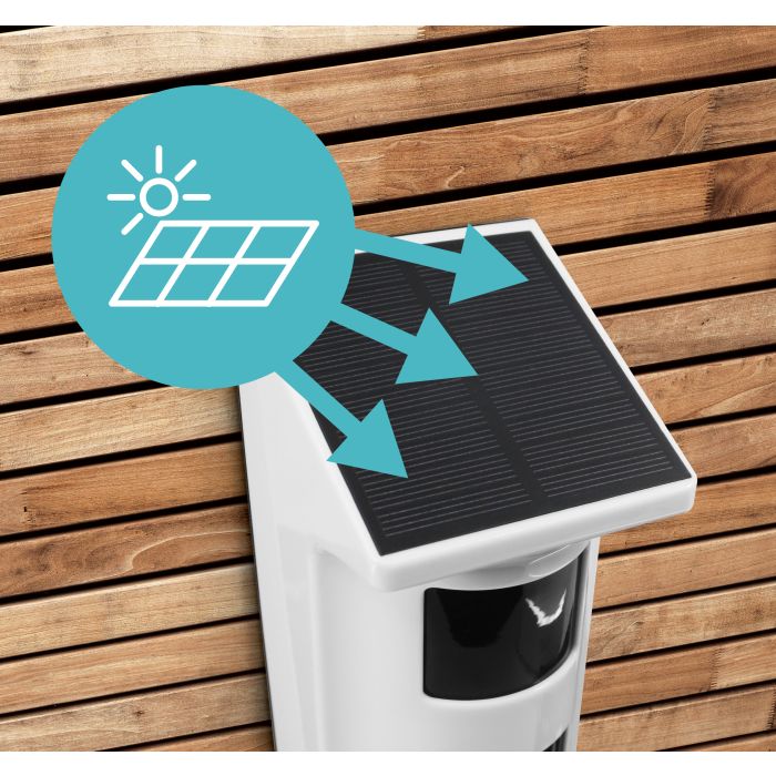 Solarer Einbruchsmelder für den Außenbereich 110 dB Sirene - Solar Guard - Avidsen - 100026
