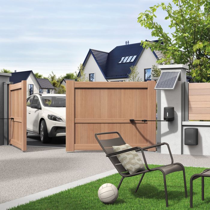 Universal-Solarkit für 12V und 24V Torantriebe - Avidsen - 114375