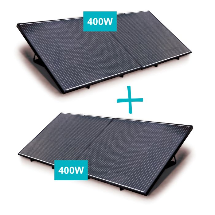 Solarset Soria 400W plug and play mit Bodenmontage - Avidsen - 127135