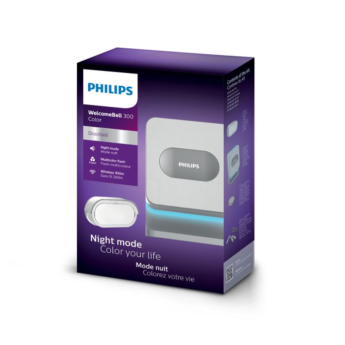 Kabelloser Türgong - WelcomeBell 300 Color - Philips - 531013