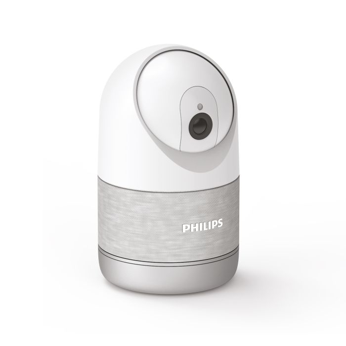 Verbundene motorisierte Innenkamera mit 2k-Auflösung und verstärktem Privatmodus Feine menschliche Erkennung - WelcomeEye Look - Philips - 531051