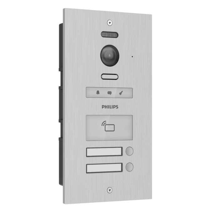 2-Namen-Profi-Türstation - WelcomeHive Pro 2 - Philips - 531061